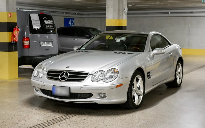 Mercedes-Benz SL cena 67500 przebieg: 146000, rok produkcji 2005 z Warszawa małe 191